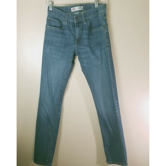 Levi’s 511 Jeans Womens 28x30 Performance Blue Slim Fit Denim Size 16 - Picture 2 of 10